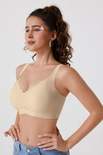 Load image into Gallery viewer, Cevapro Bras for Women Wireless Push Up Jelly Bra Supportive Full Coverage Tshirt Bralettes No Underwire Seamless Bra