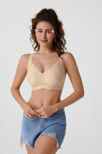 Load image into Gallery viewer, Cevapro Bras for Women Wireless Push Up Jelly Bra Supportive Full Coverage Tshirt Bralettes No Underwire Seamless Bra
