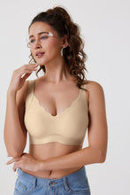 Load image into Gallery viewer, Cevapro Bras for Women Wireless Push Up Jelly Bra Supportive Full Coverage Tshirt Bralettes No Underwire Seamless Bra
