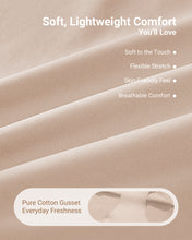 Load image into Gallery viewer, Cevapro Seamless Underwear for Women With Soft Lace Waistband, No Show Laser Cut Lace Panties Women Underwear Seamless 5 Pack
