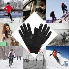 Load image into Gallery viewer, Cevapro Winter Gloves Touchscreen Windproof Running Gloves Thermal Cold Weather Gloves for Men Women
